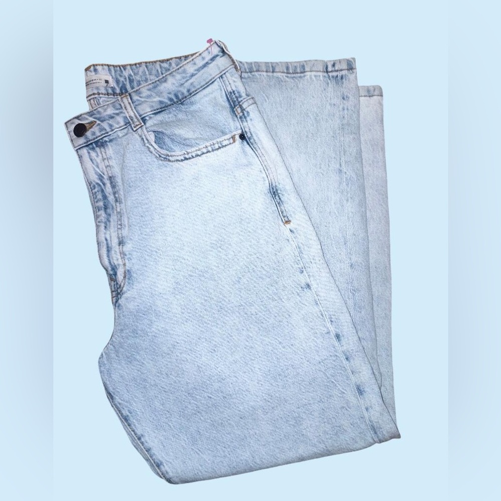 Zara Men's Sky Blue Straight Jeans